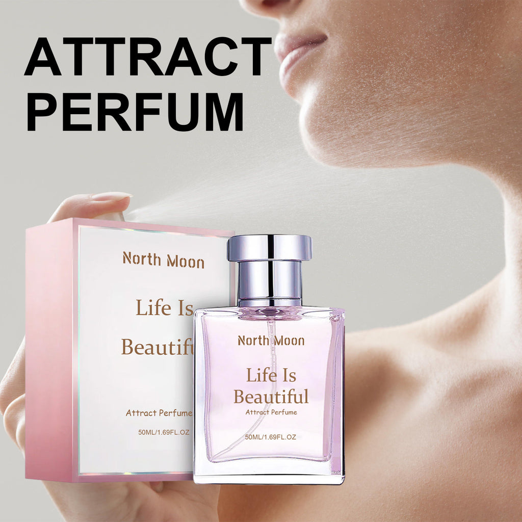 North Moon-Life Is Beautiful Attract Perfume – Elegant Floral Citrus Long-Lasting Fragrance