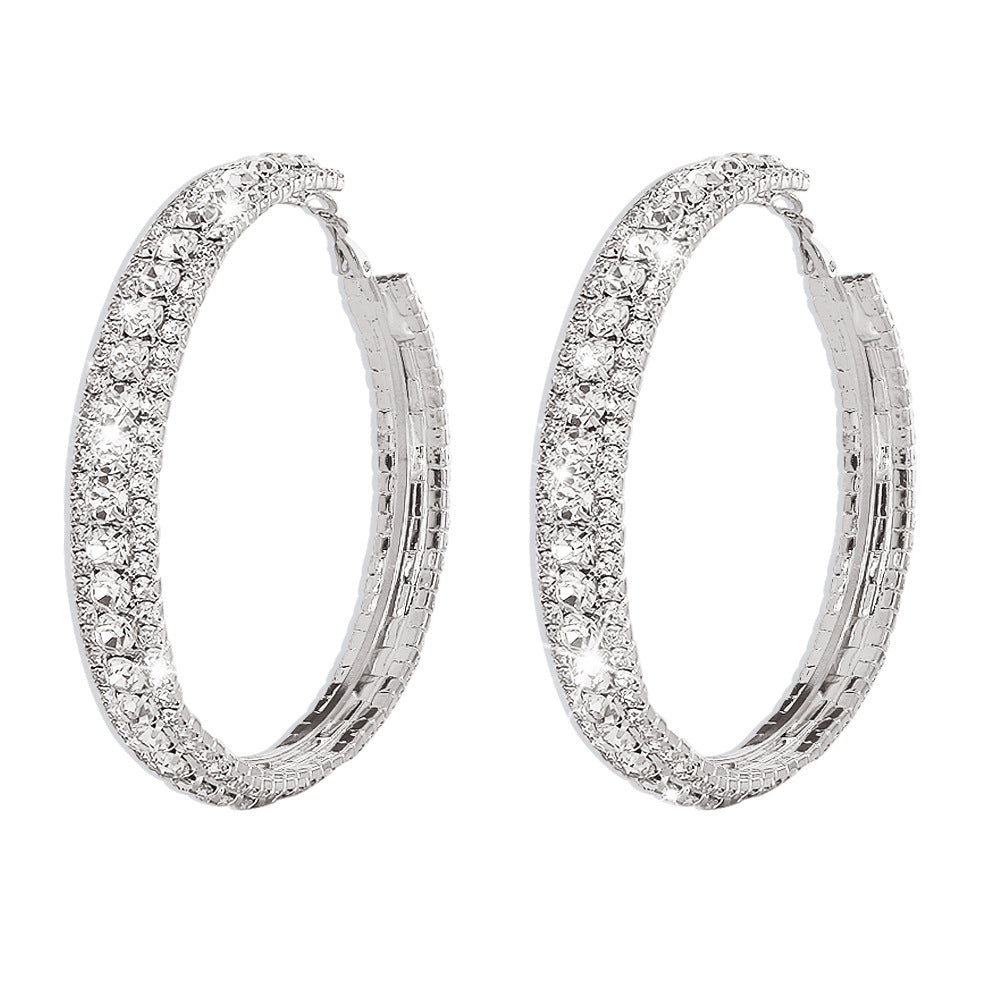 Premium Oversized Gold Hoop Earrings
