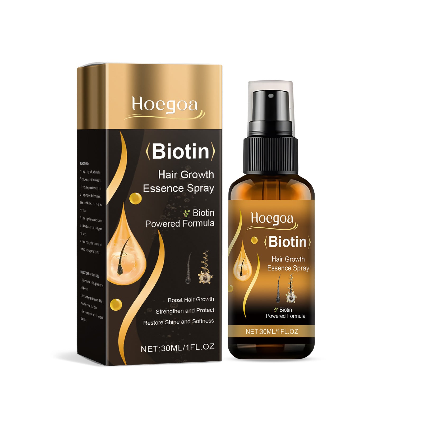 HOEGOA BIOTIN-Professional Hair Fortifying Treatment Spray