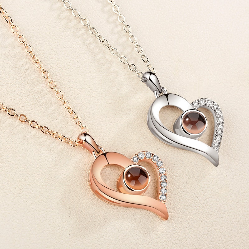 Hidden Message Love Necklace