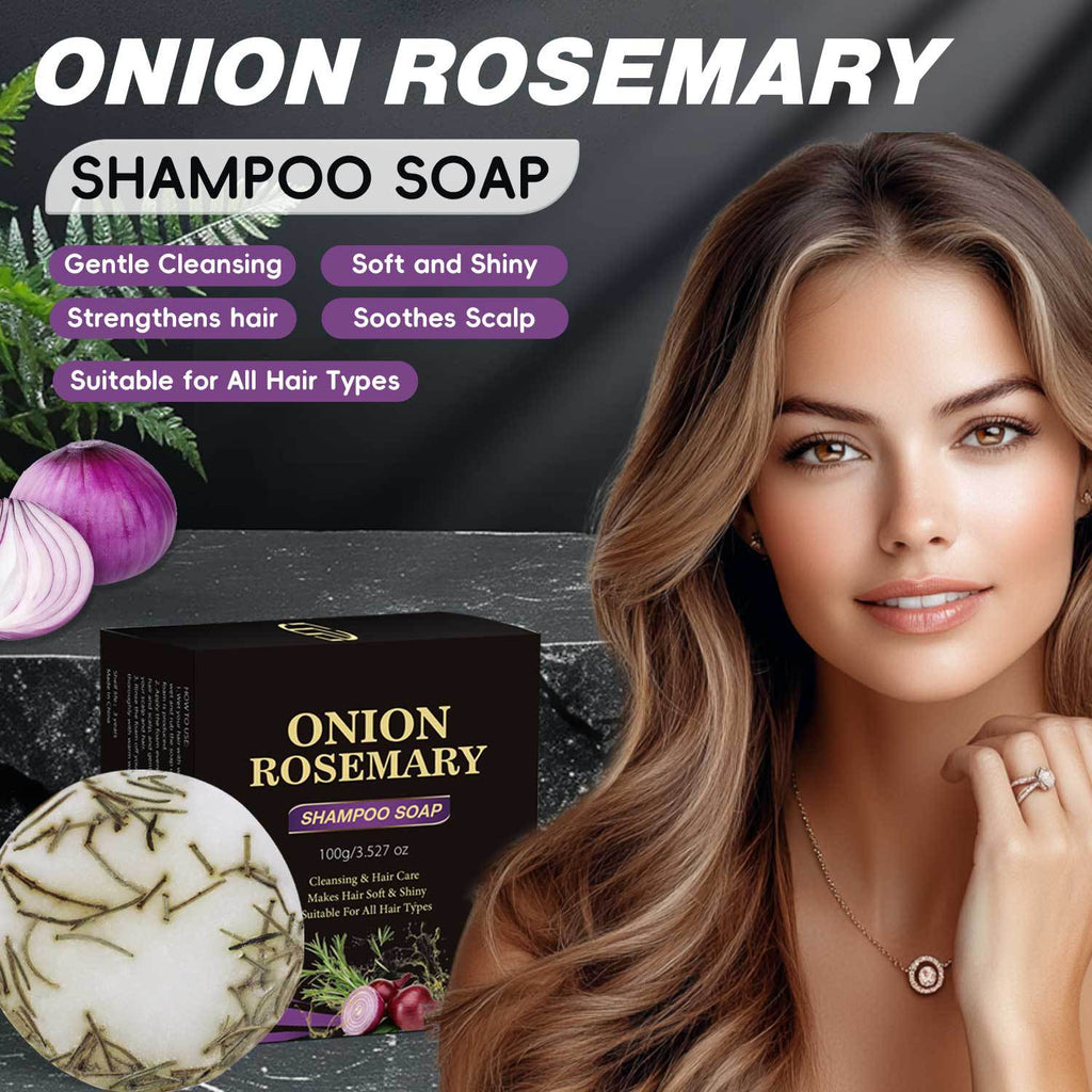 ROSMERA™ Botanical Hair Revival Shampoo Bar