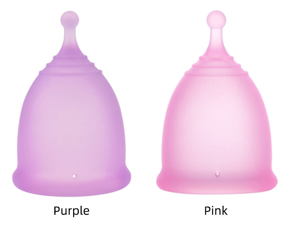 Viva Cup Reusable Menstrual Cup – Silicone Period Cup with Storage Case & Cleaning Brush