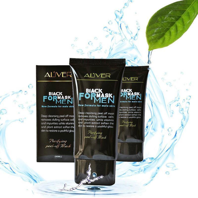 Aliver™ Men’s Charcoal Deep Clean Peel-Off Mask (50g)