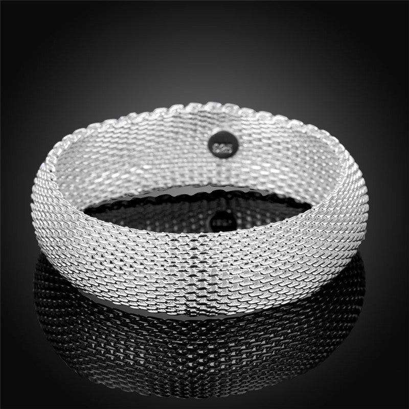Silver Mesh Luxe Bracelet