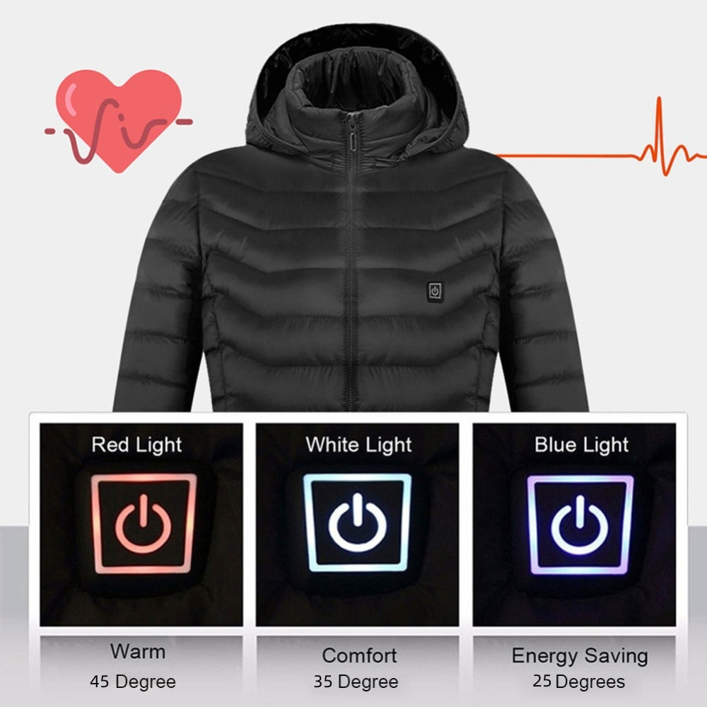 Smart Heated Jacket – Advanced Winter Protection System