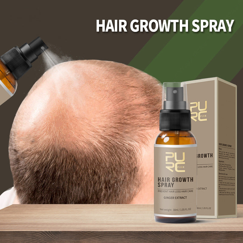 PURE™ Herbal Hair Growth Spray (Ginseng & Ginger Formula)