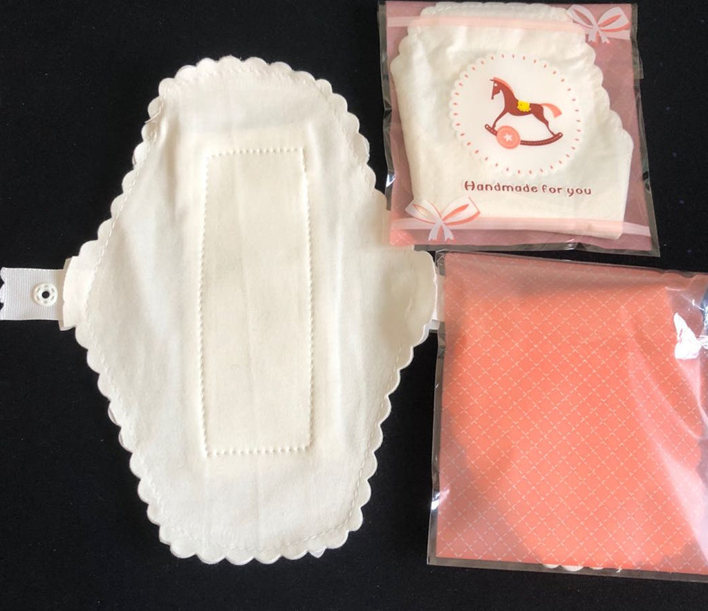 Gentle Care Cotton Breathable Panty Liners – Soft Daily Feminine Hygiene Pads (5 Pieces, 24cm)
