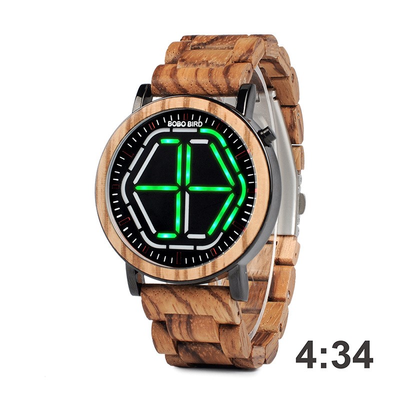 BOBO BIRD™ Wooden LED Digital Premium Watch