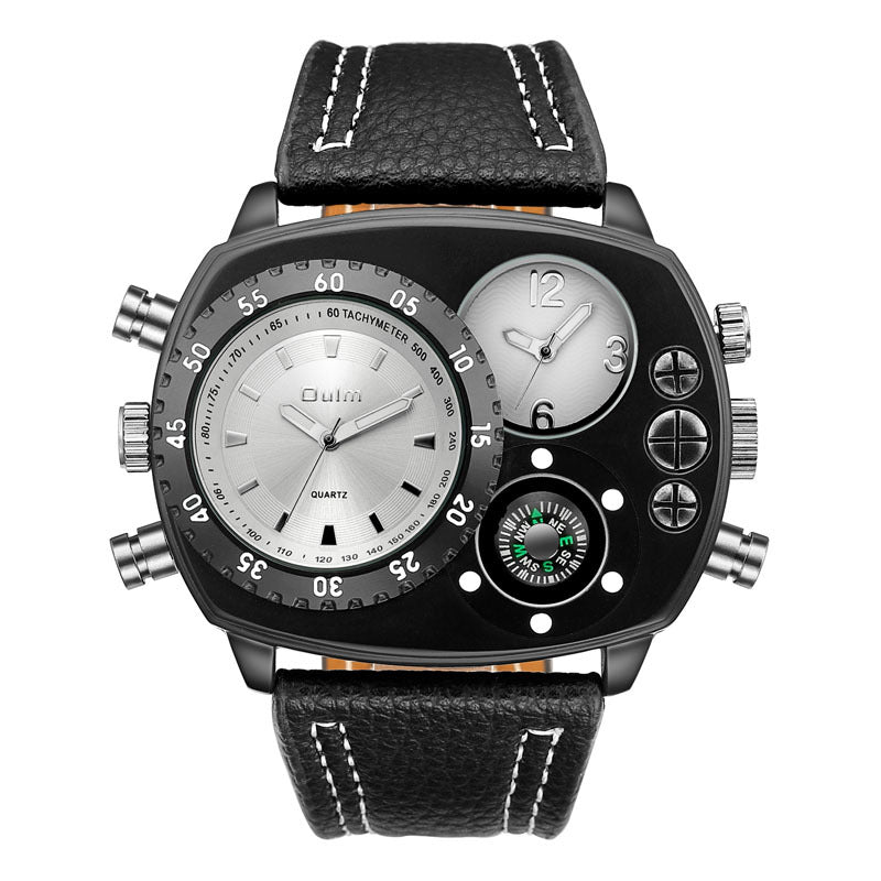 OULM™ Tactical Multi-Dial Quartz Statement Watch