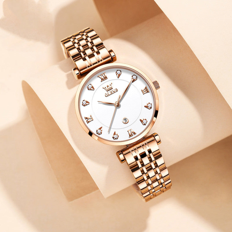 OLEVS Women’s Luxury Quartz Watch – Premium Elegant Timepiece