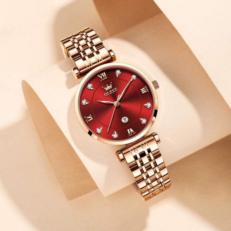 OLEVS Women’s Luxury Quartz Watch – Premium Elegant Timepiece
