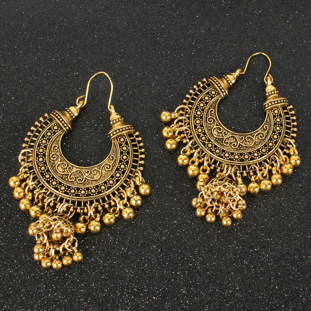 Royal Ethnic Chandbali Earrings – Traditional Elegance with a Modern Twist