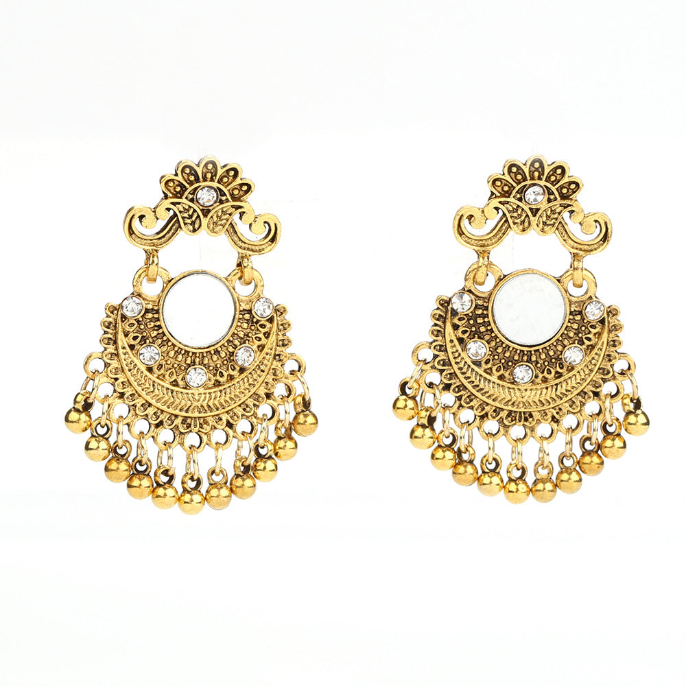 Royal Ethnic Chandbali Earrings – Traditional Elegance with a Modern Twist