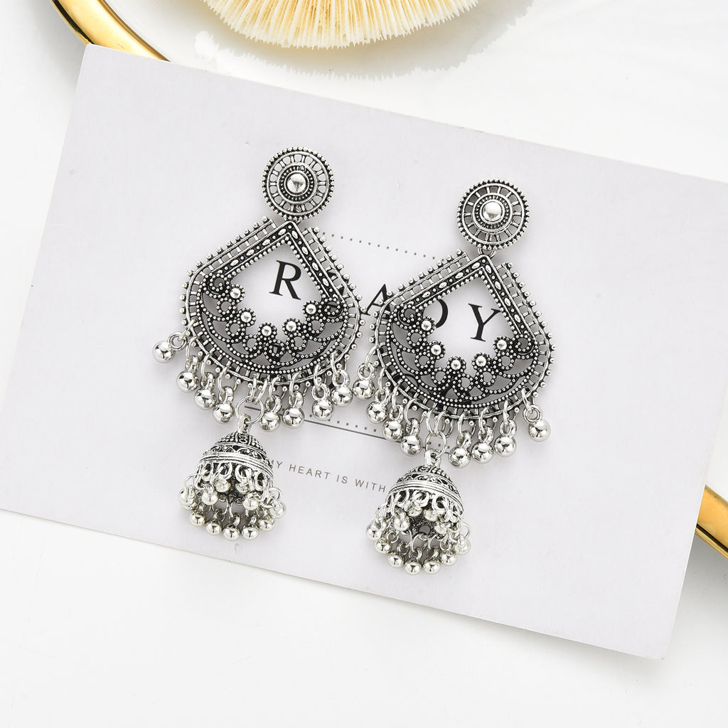 Royal Ethnic Chandbali Earrings – Traditional Elegance with a Modern Twist