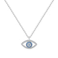 Celestia Demon Eye Silver Necklace