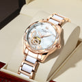 MG.OR KINA- Diamond Automatic Women’s Watch (Emerald Luxe Mechanical Edition)