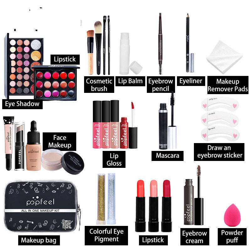 POPFEEL™ Professional All-In-One Makeup Kit
