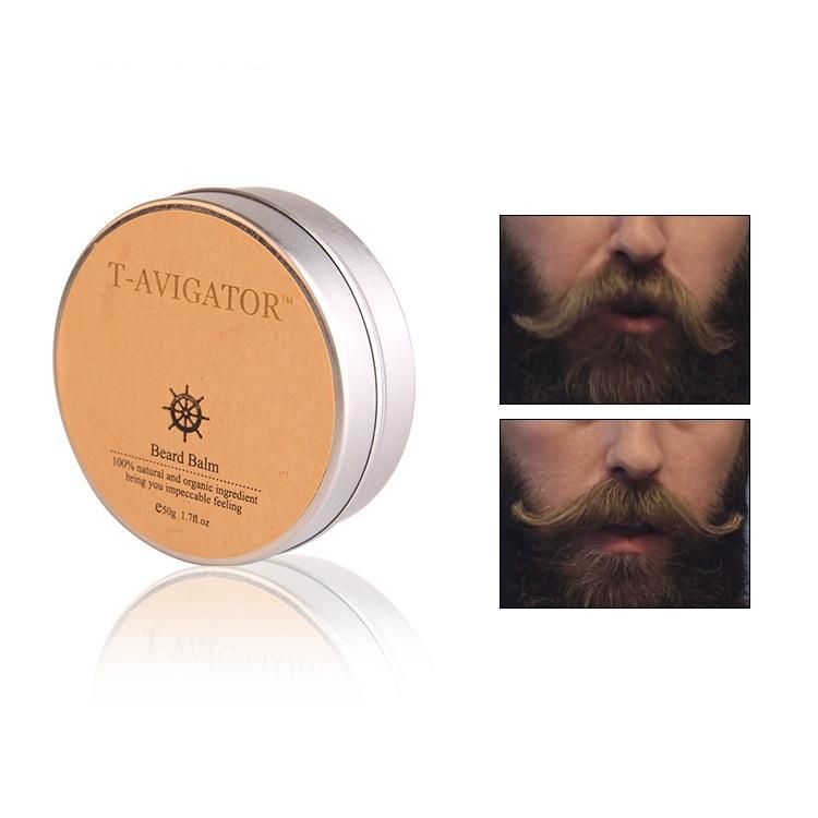 T-AVIGATOR Beard Balm – Premium Organic Styling Balm (50g)