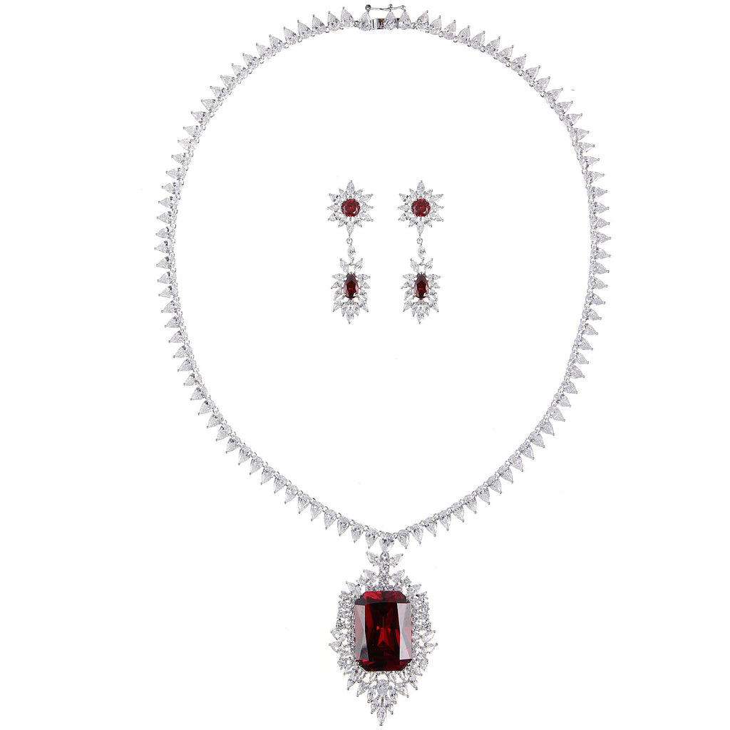 Royal Radiance Luxury Gemstone Jewelry Set