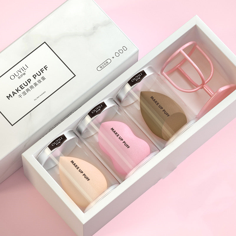 OUYILI™ Premium Makeup Puff Set with Drying Stand