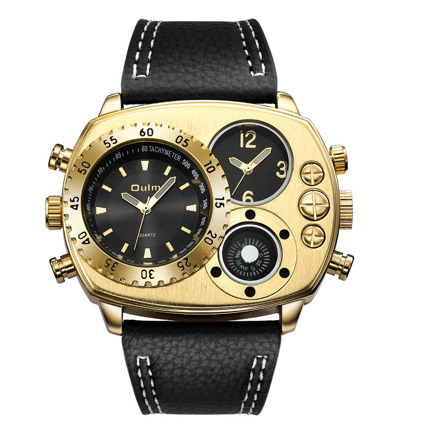 OULM™ Tactical Multi-Dial Quartz Statement Watch