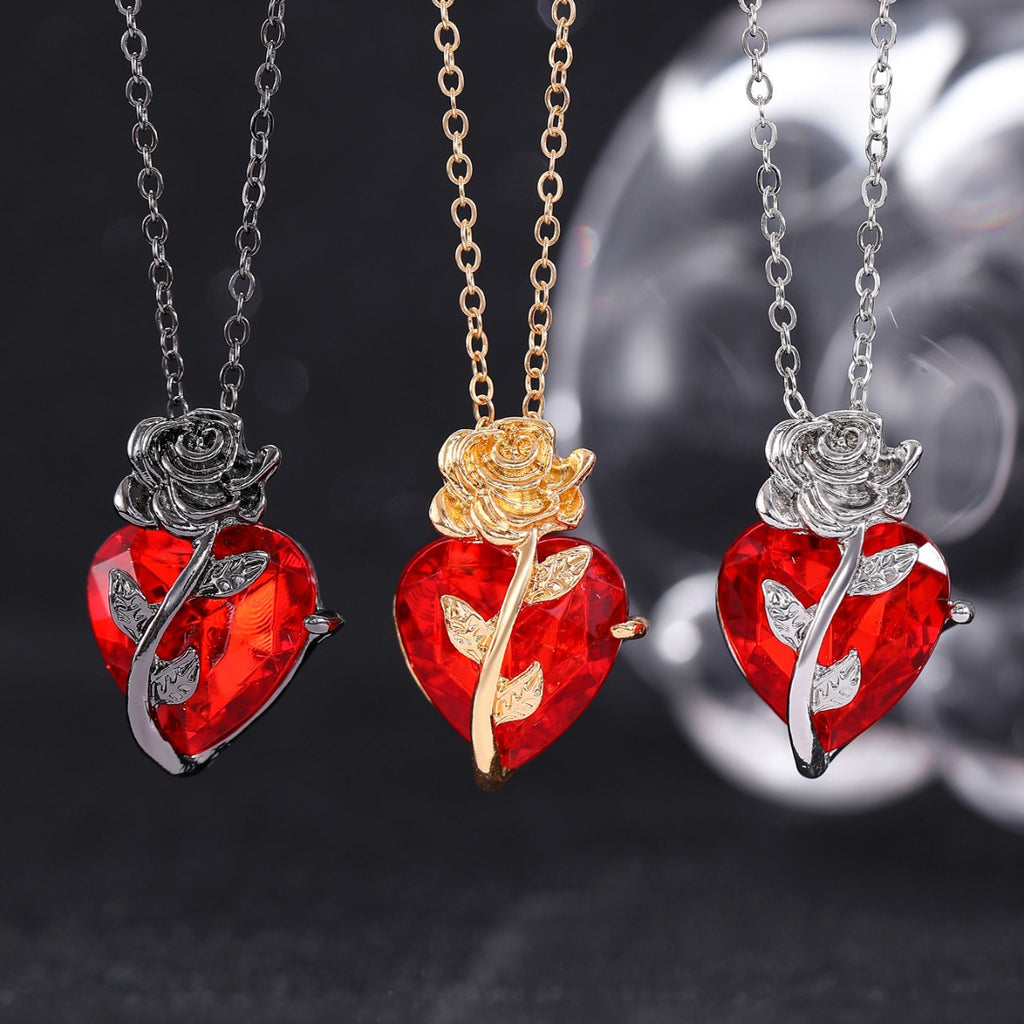 Crystal Heart Necklace