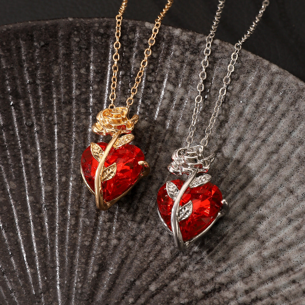 Crystal Heart Necklace