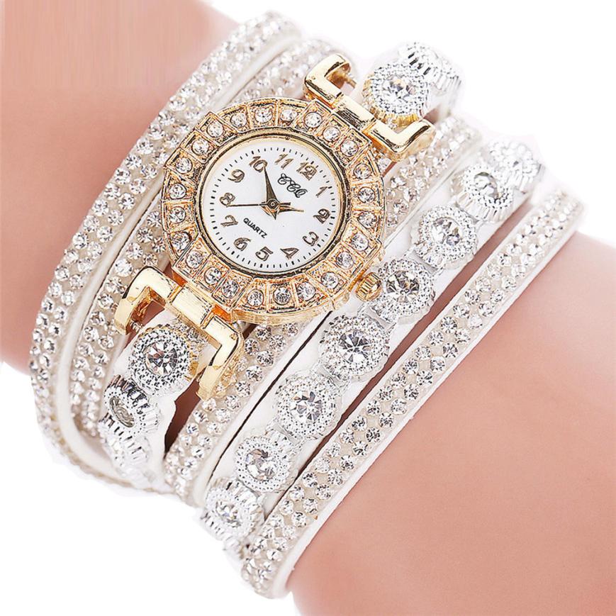 VELMORÉ Crystal Wrap Bracelet Watch (Luxury Fashion Edition)