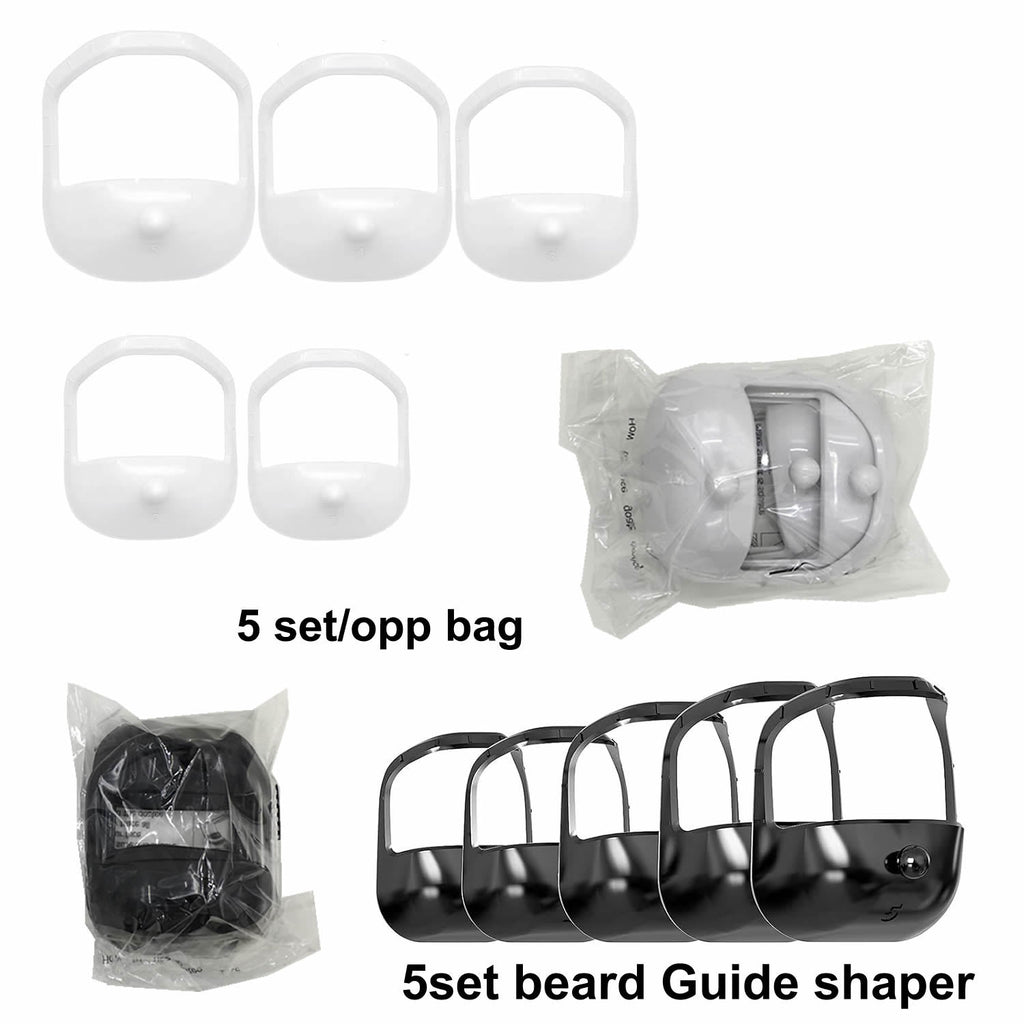 Beard Guide Shaper Kit – Perfect Beard Line Tool (5pcs)