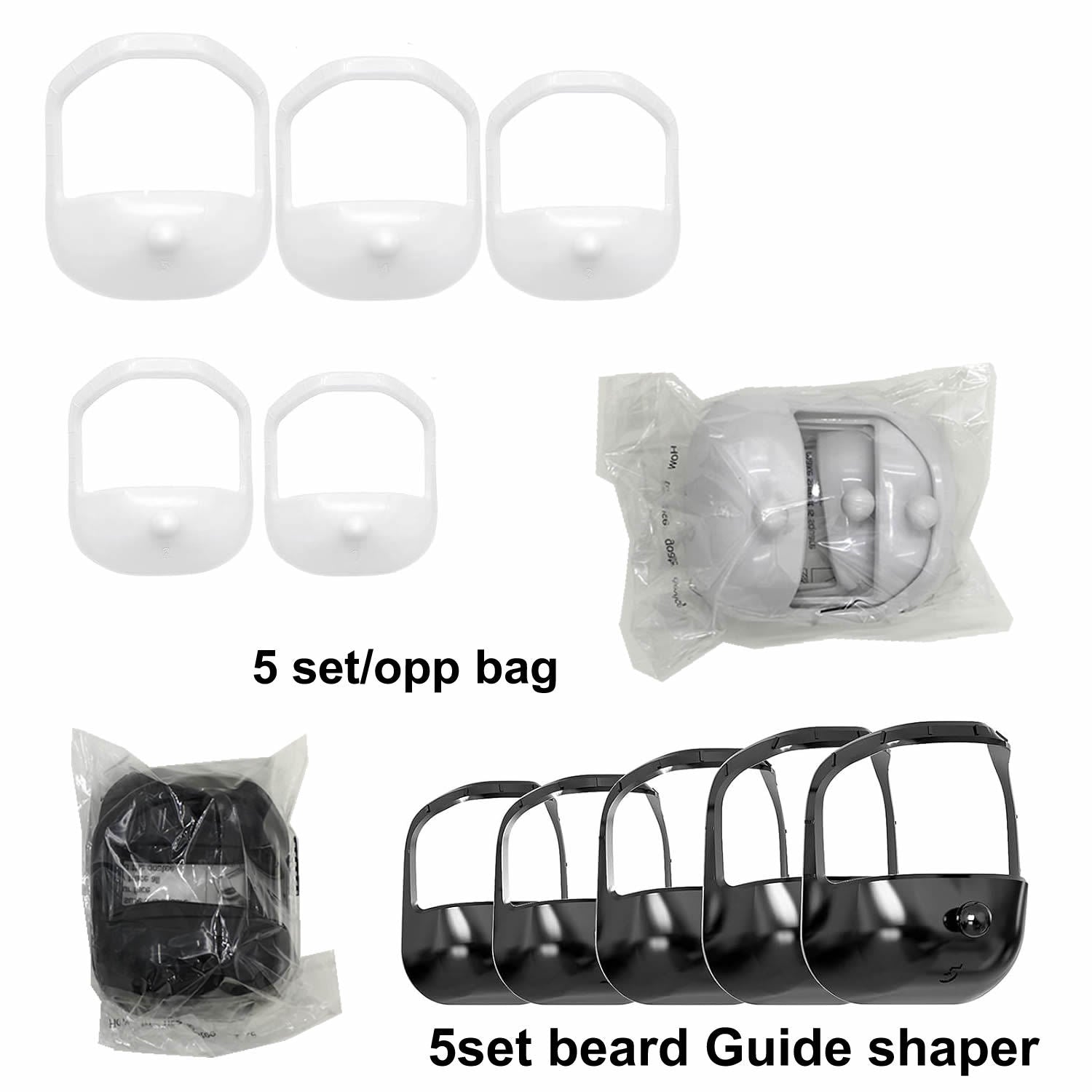 Beard Guide Shaper Kit – Perfect Beard Line Tool (5pcs)