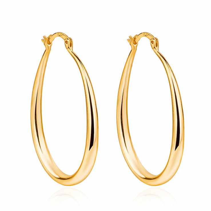 Classic Gold Hoop Earrings – Timeless Elegance, Everyday Luxury