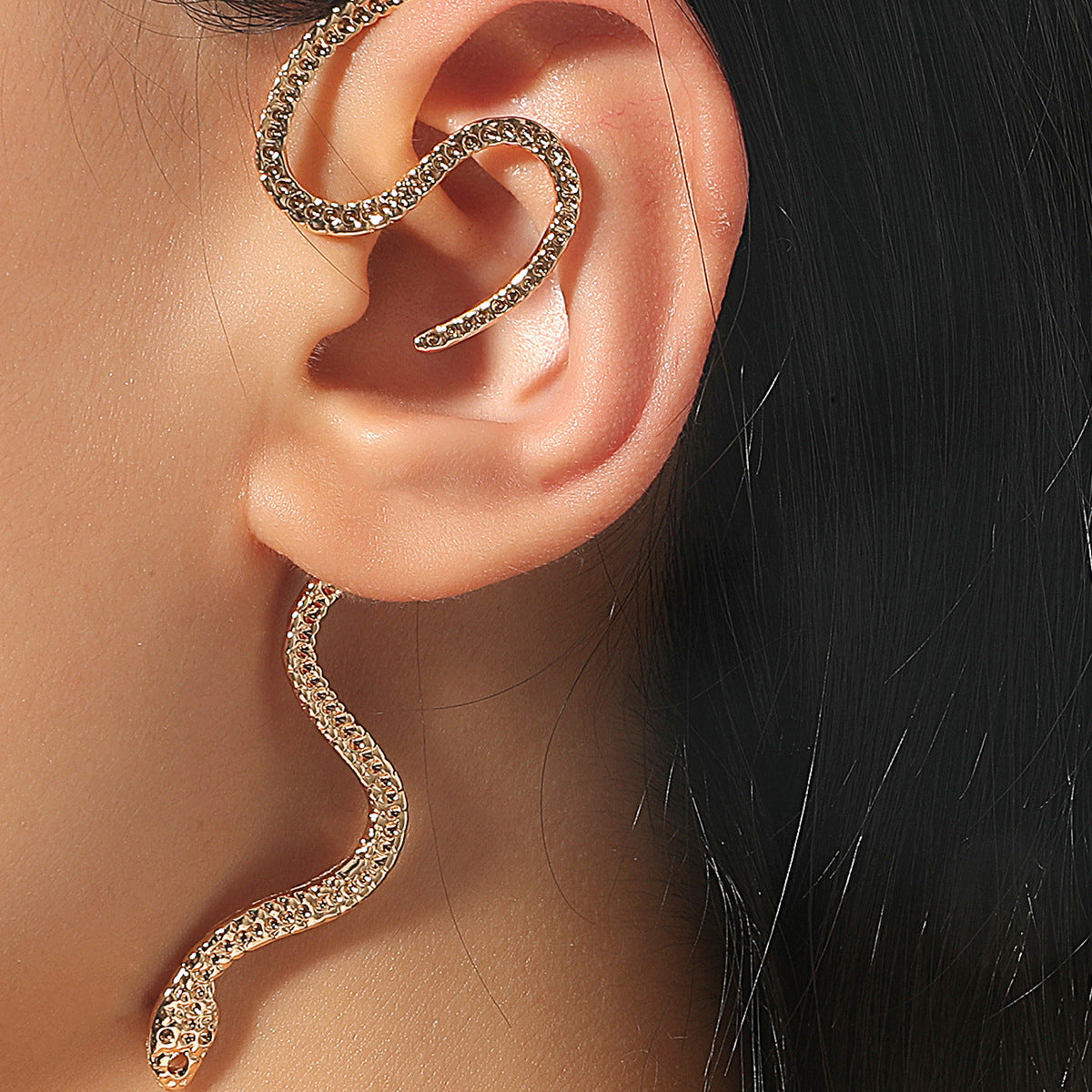 Premium Snake Ear Cuff Wrap Earring (Single Piece)