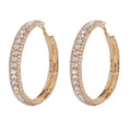 Premium Oversized Gold Hoop Earrings