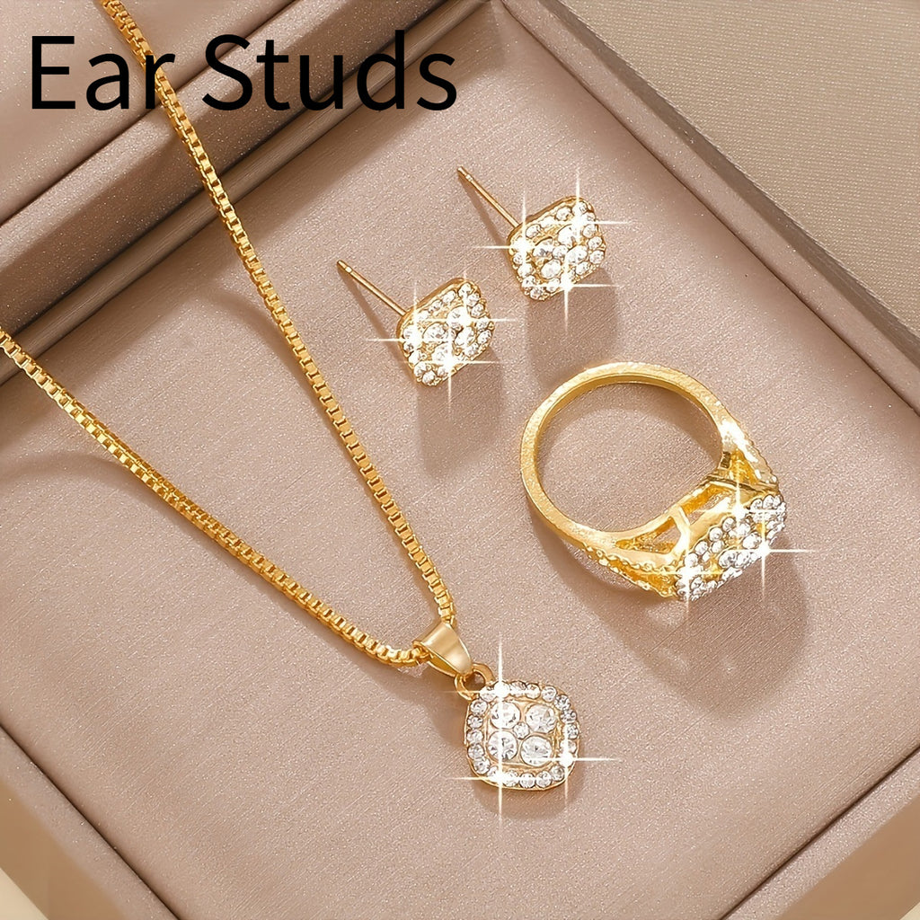 Luxury Jewelry Set – Elegant 3-Piece Collection