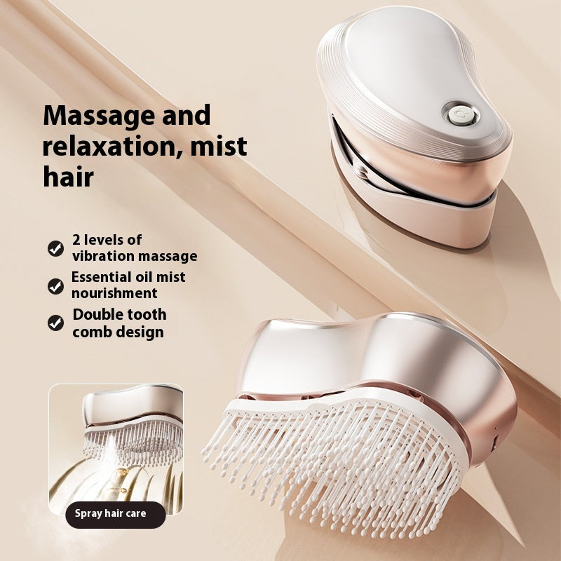 AURAVIVE™ Sonic Mist Scalp Therapy Brush