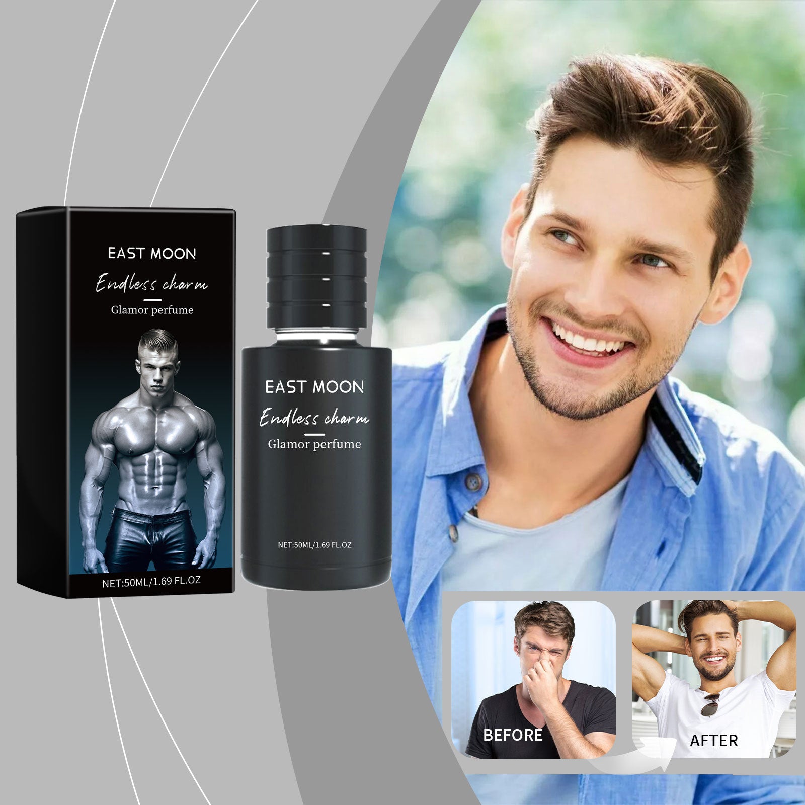 EAST MOON™ Endless Charm – Premium Men’s Eau De Toilette