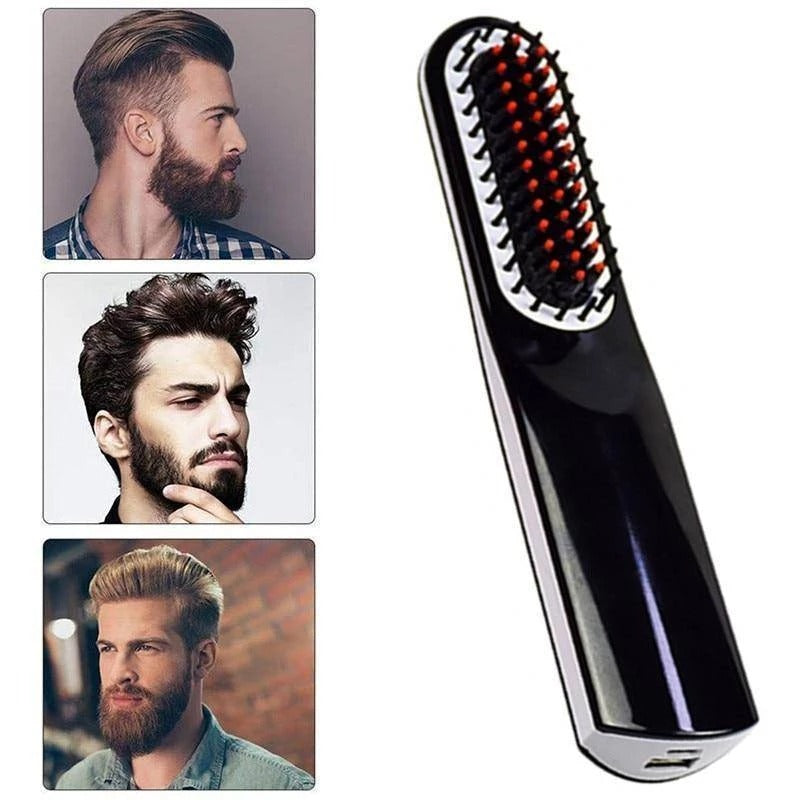 Quick Beard Straightener – Professional Electric Beard Comb (150W)