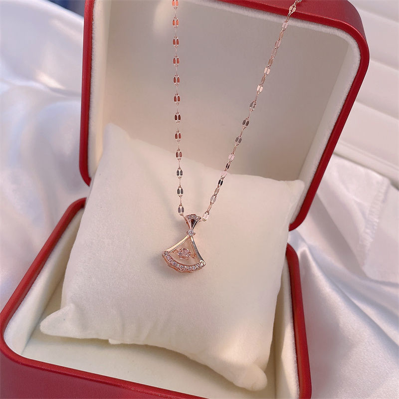 Aurelia Prism Cube Pendant Necklace
