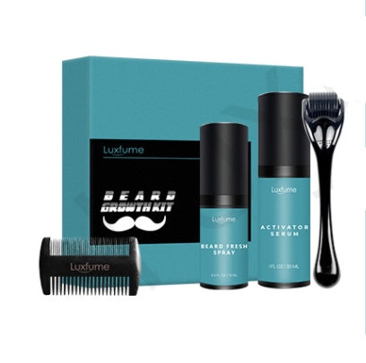 BELLEZON Beard Growth Kit – Advanced Microneedle Beard Growth System