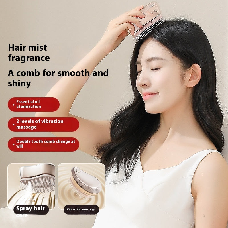 AURAVIVE™ Sonic Mist Scalp Therapy Brush