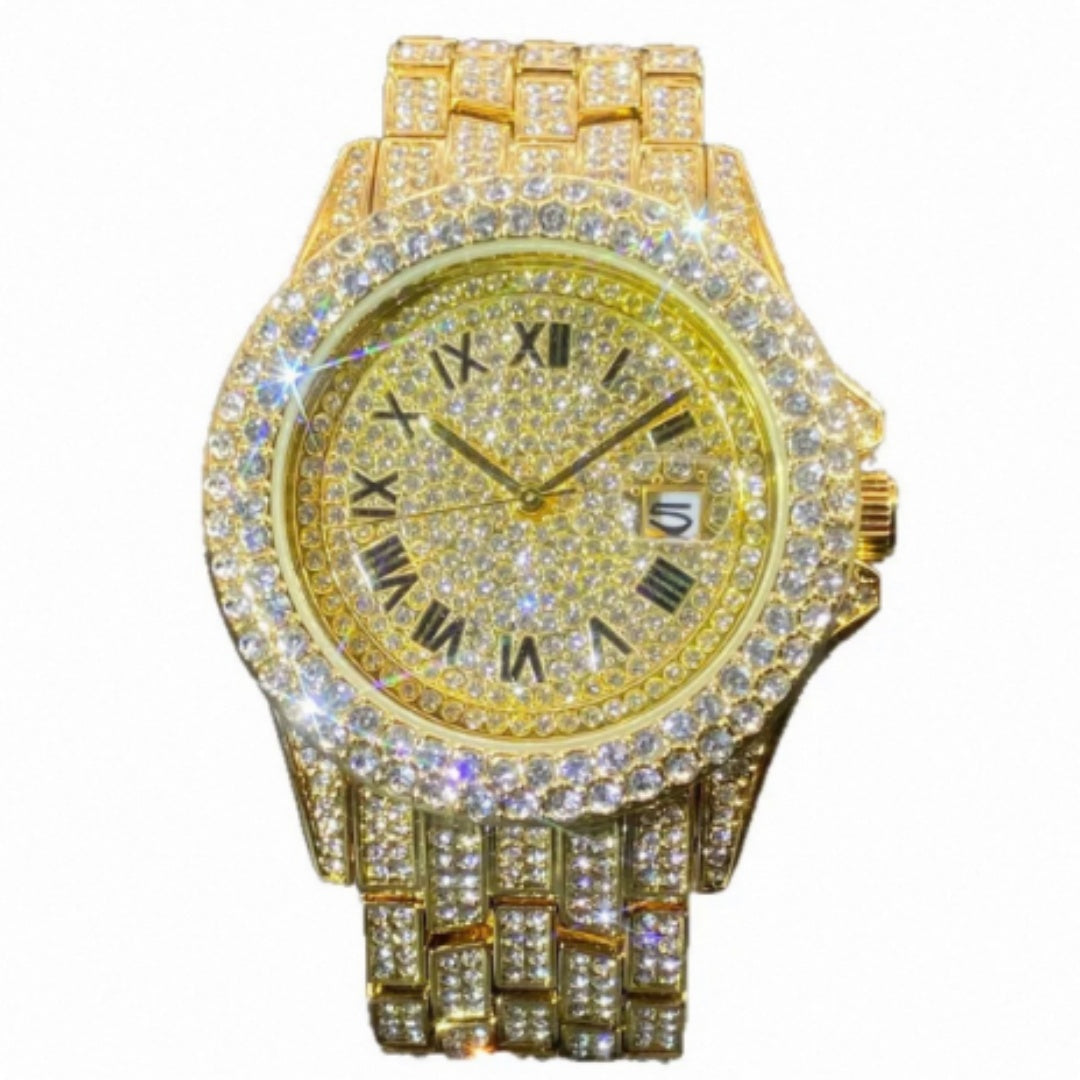 VELTORA™ Royal Diamond Iced Watch