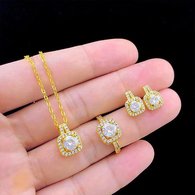 Luxury Zircon Jewelry Set