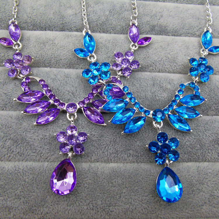 Premium Crystal Drop Jewelry Set