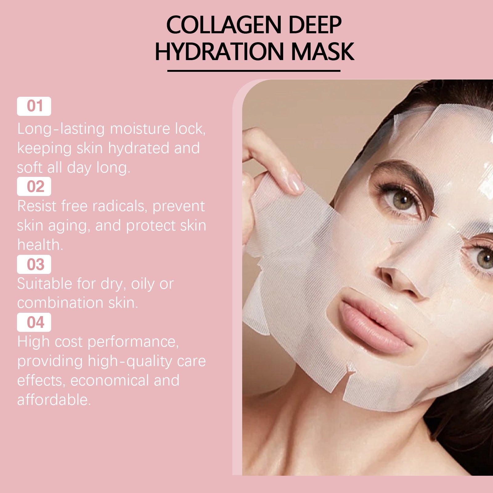 Hoygi™ Collagen Deep Hydration Luxe Mask