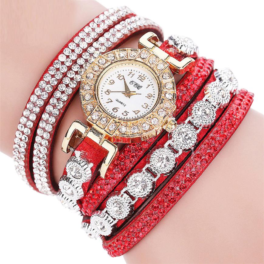 VELMORÉ Crystal Wrap Bracelet Watch (Luxury Fashion Edition)