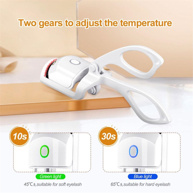 LASHVORA™ Heated Electric Eyelash Curler