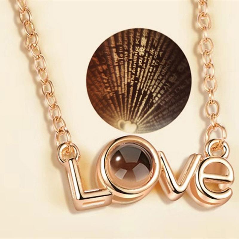 Hidden Message Love Necklace