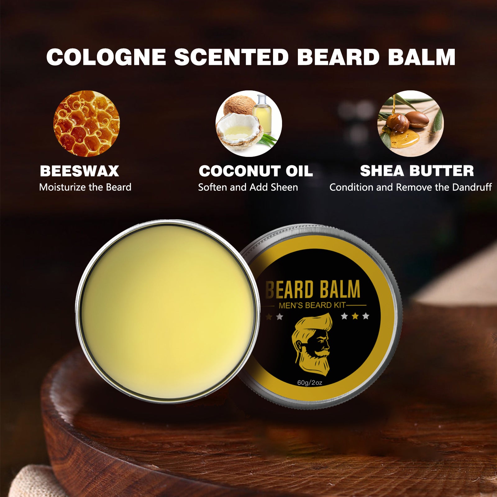 Men’s Beard Grooming Kit – Complete Beard Care & Styling Set