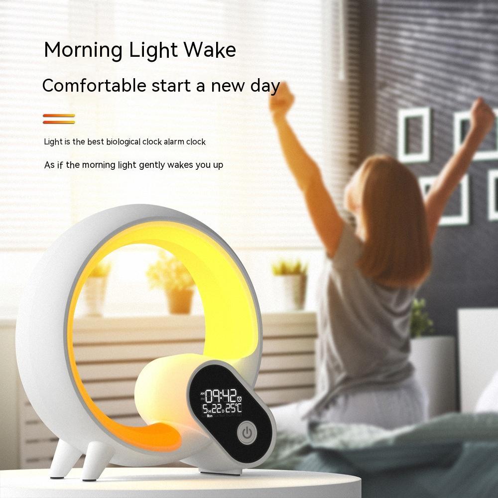 Creative Q Light Smart Alarm Clock Speaker