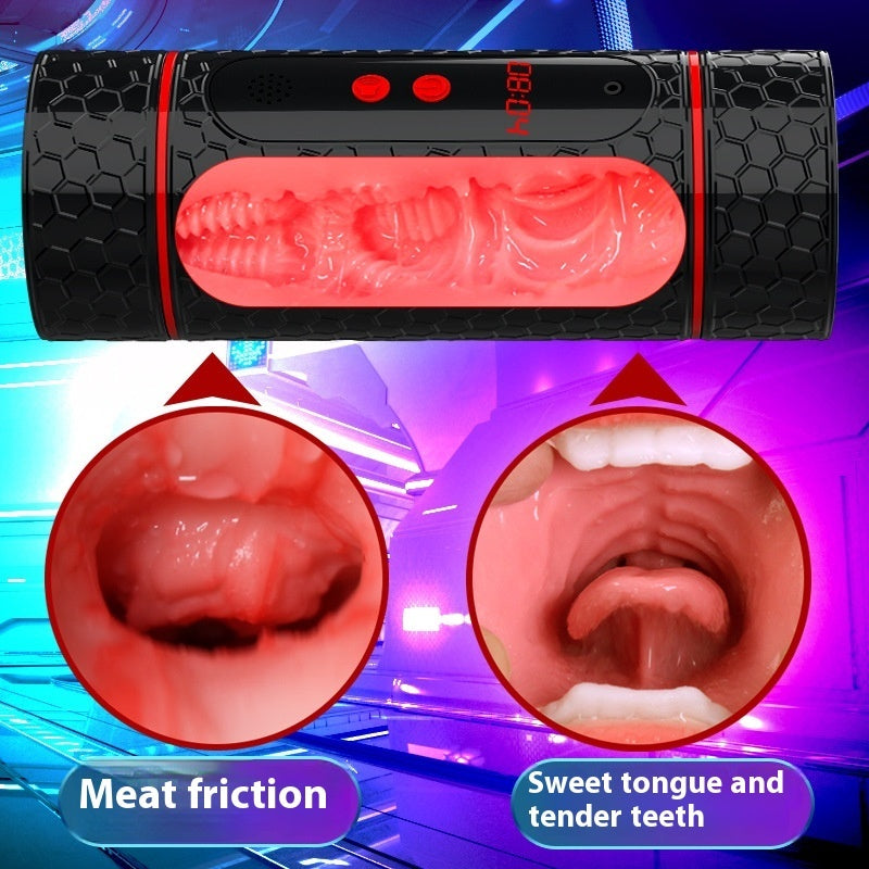 Smart Dual-Channel Masturbation Device – Pro Interactive Edition